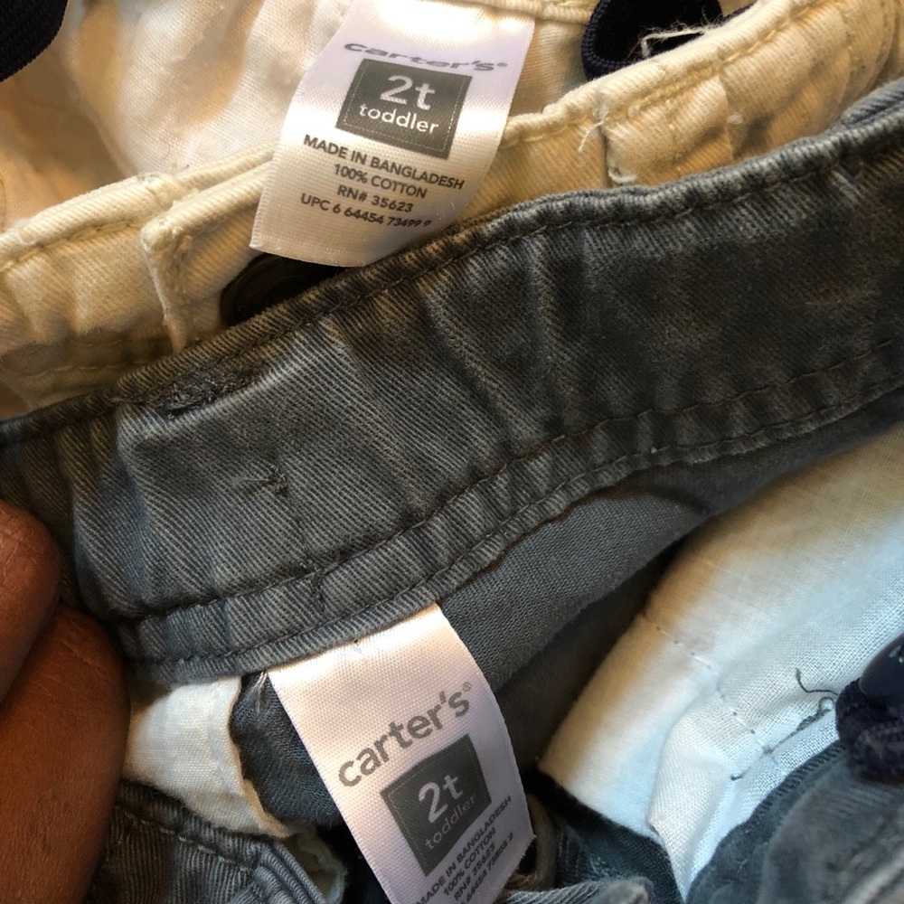 *Lot of 2* Boys CARTER Shorts - Picture 5 of 5